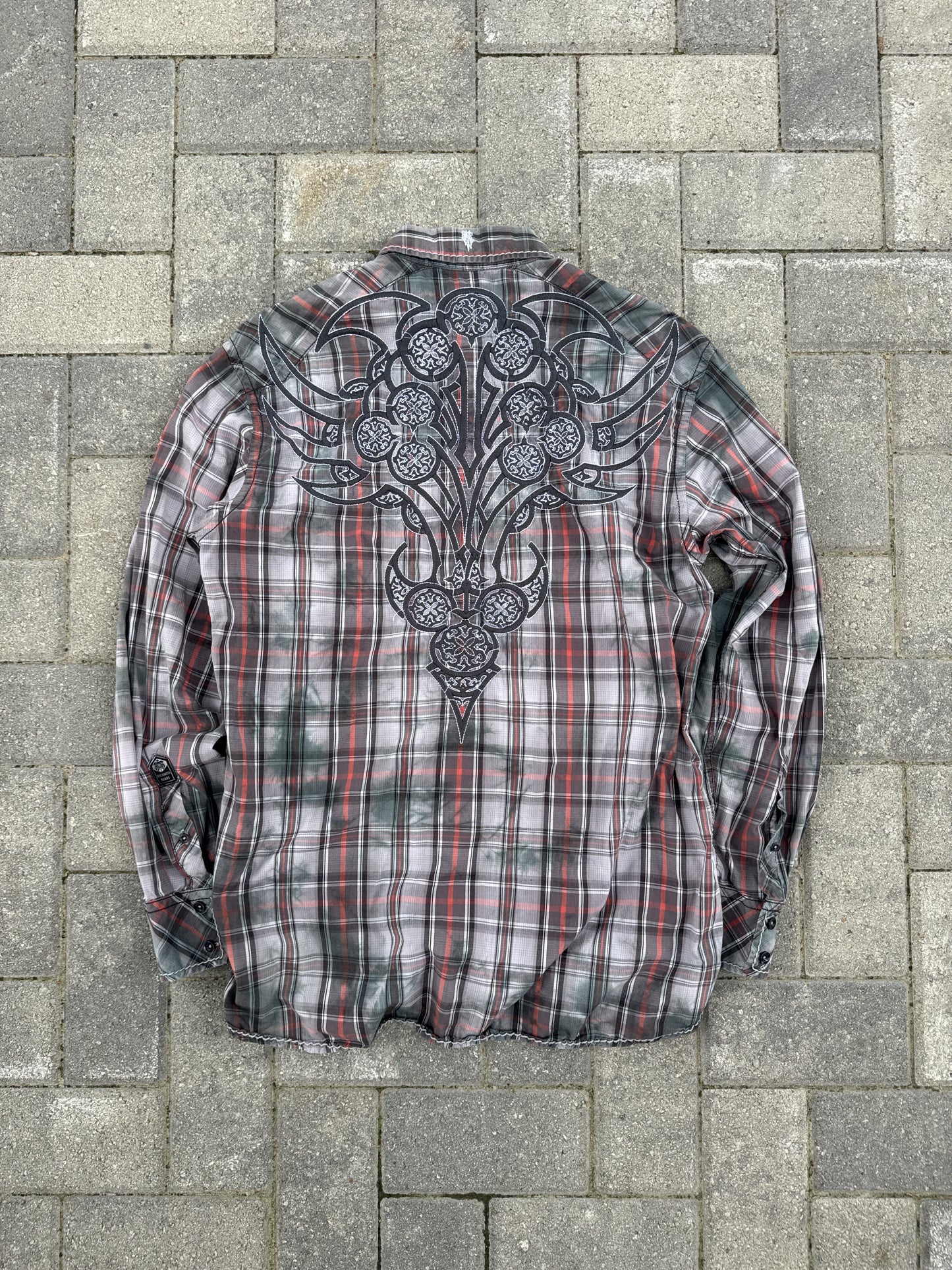 (M) Roar Y2K Button-Up
