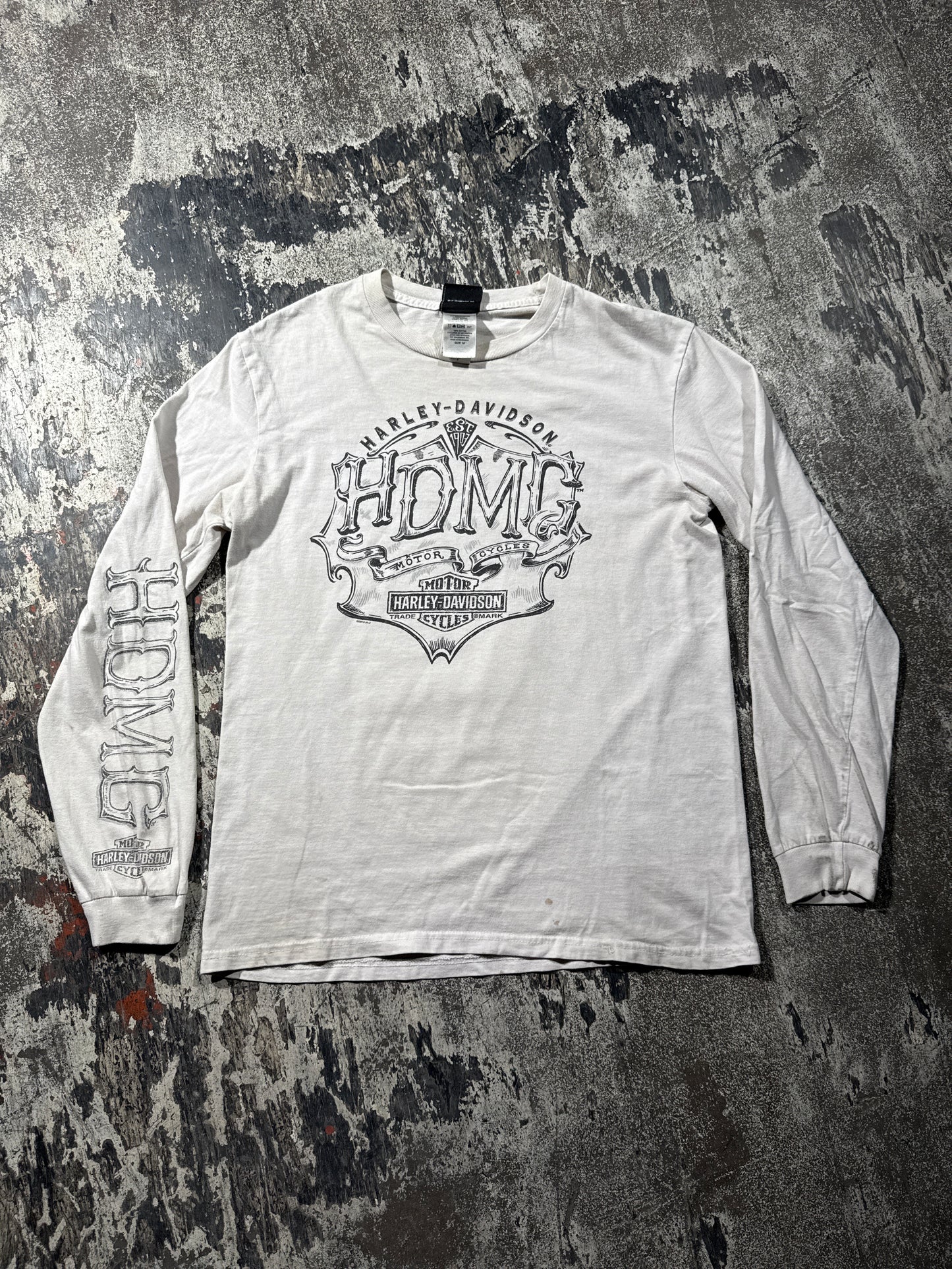 (M) Harley Davidson Burelson Long Sleeve T-shirt