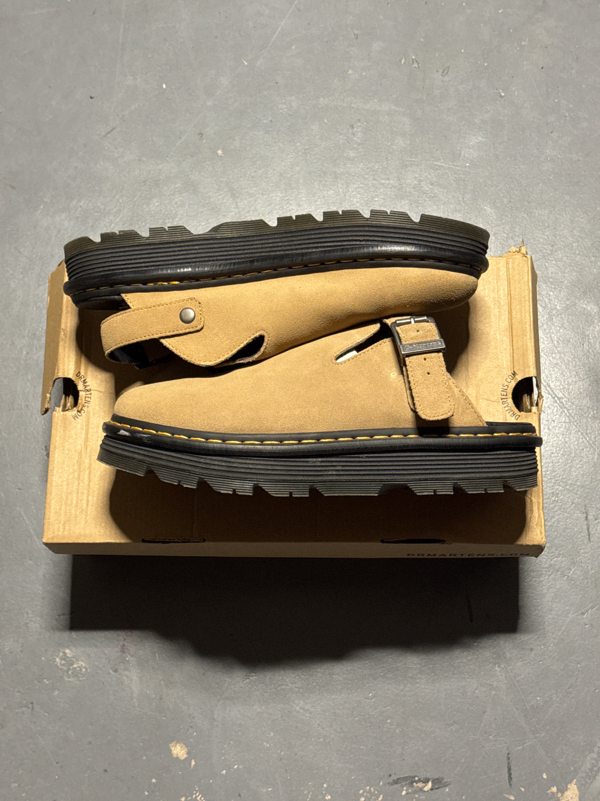 (13) Dr. Martens ZebZag Platform Mules