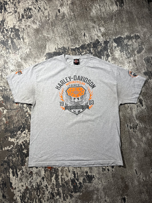 (XXL) Grey Harley Davidson “Vacaville, California” Tee