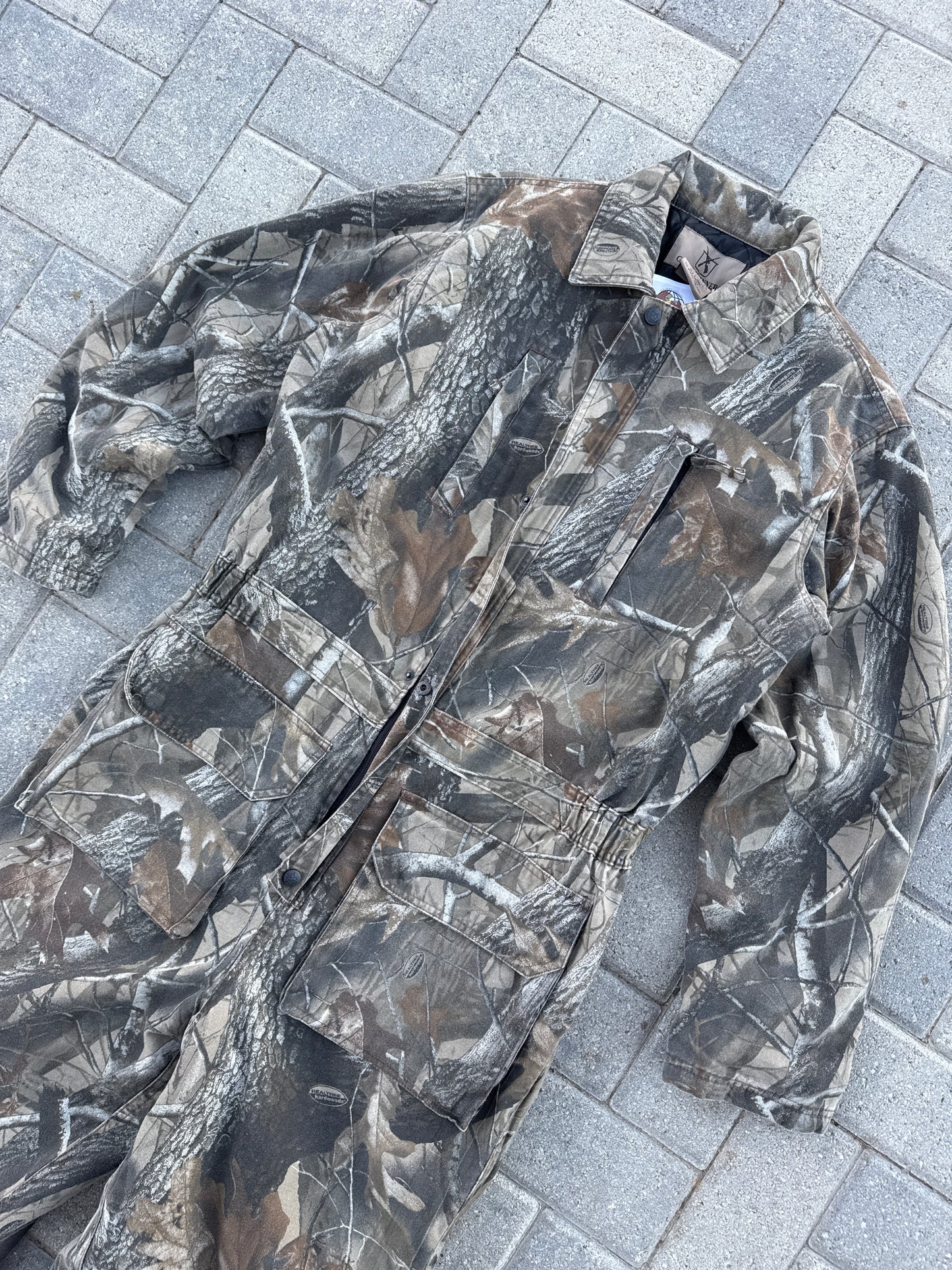 (M) Vintage Game Winner RealTree Coveralls