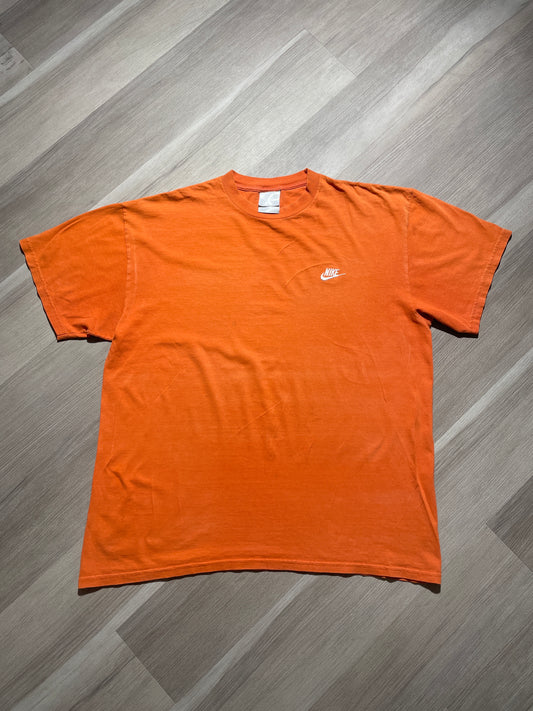 (XL) Y2K Nike Orange Tee