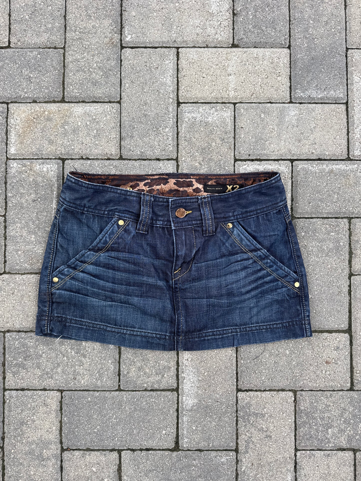 (0) X2 Denim Skirt