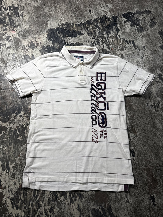 (XL) Eckō UNLTD Stripped Polo Shirt