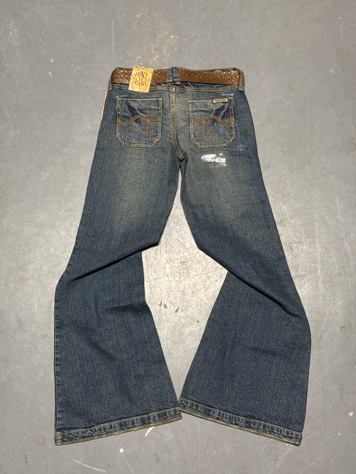 (24x34) Hint Jeans Brand New Wide Leg Denim