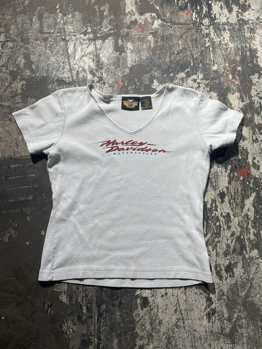 (S) Harley Davidson Women’s V-Neck Tshirt