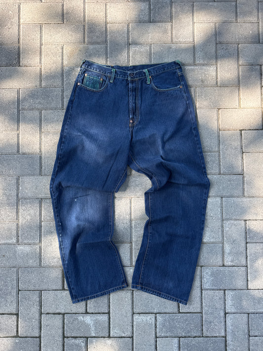 (36x34) Red Monkey Company Lot 1002 Y2K Denim Pants