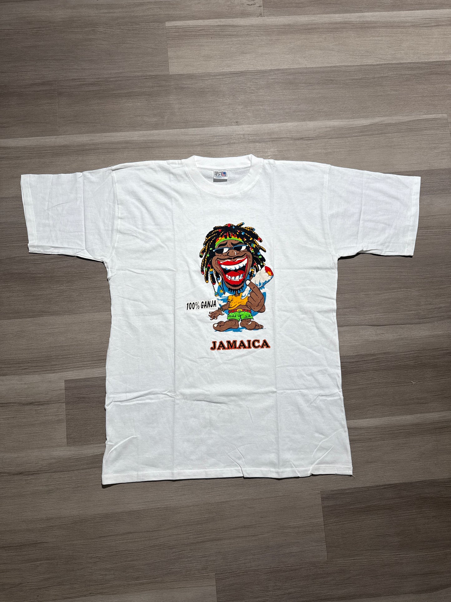 (XXL) 100% Ganja Jamaica T-Shirt