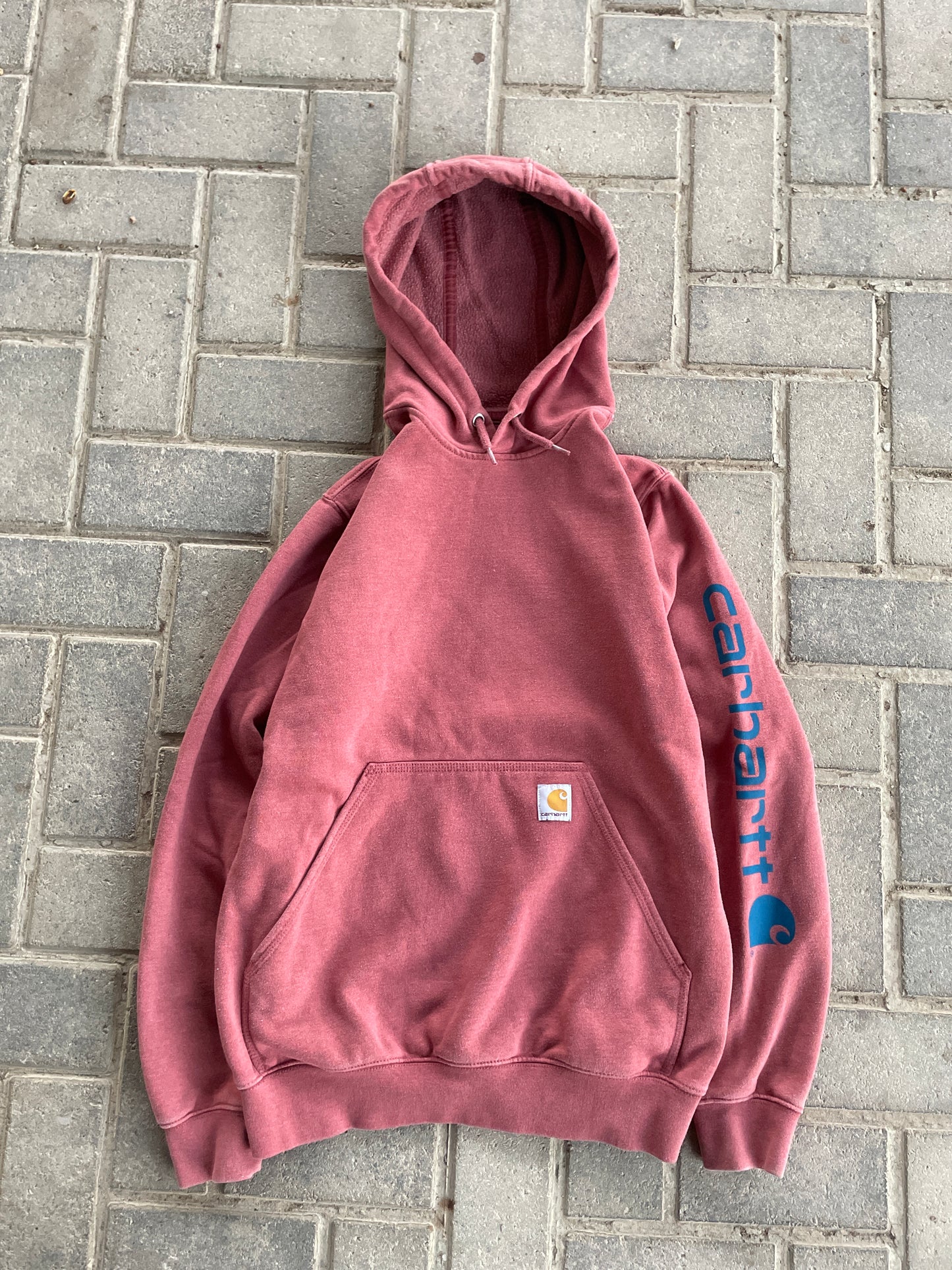 (S) Salmon Pink Carhartt Hoodie