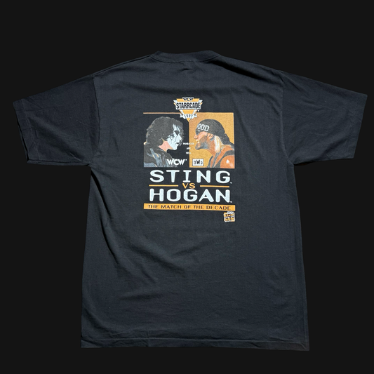 (XL) 97’ HOGAN v. STING - WCW STARRCADE MERCH