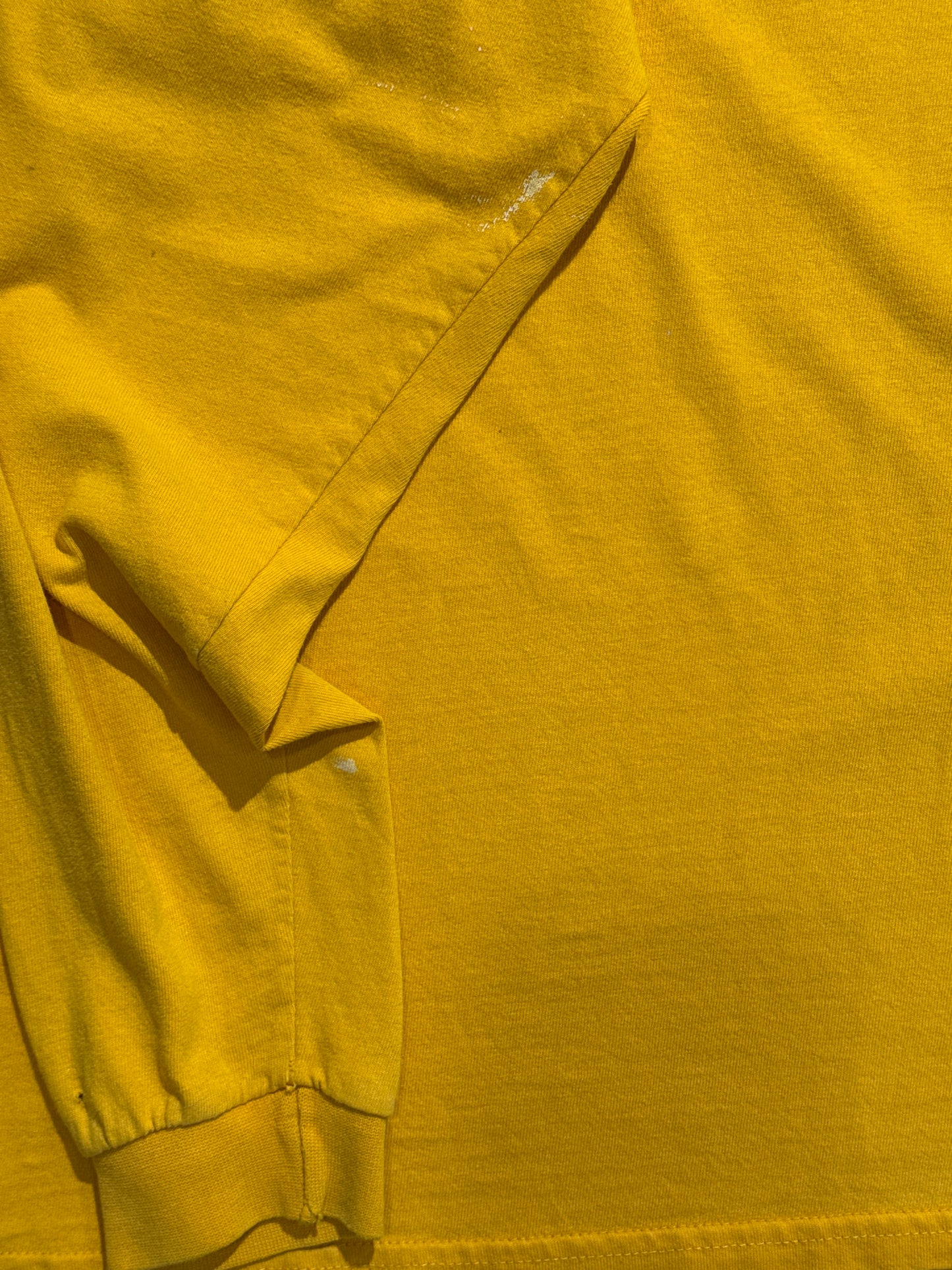 (XL) Yellow Y2K Nike Long Sleeve