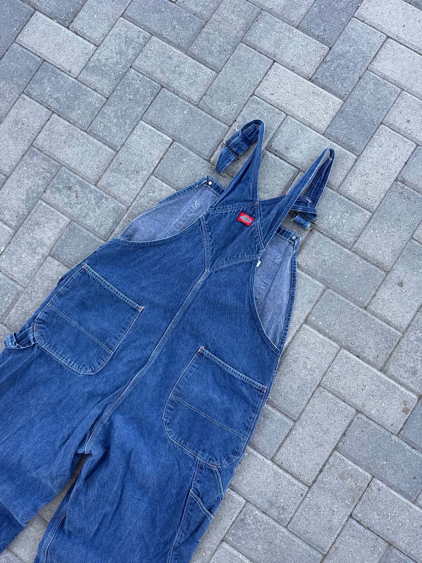 (40x34) Vintage Dickies Denim Overalls