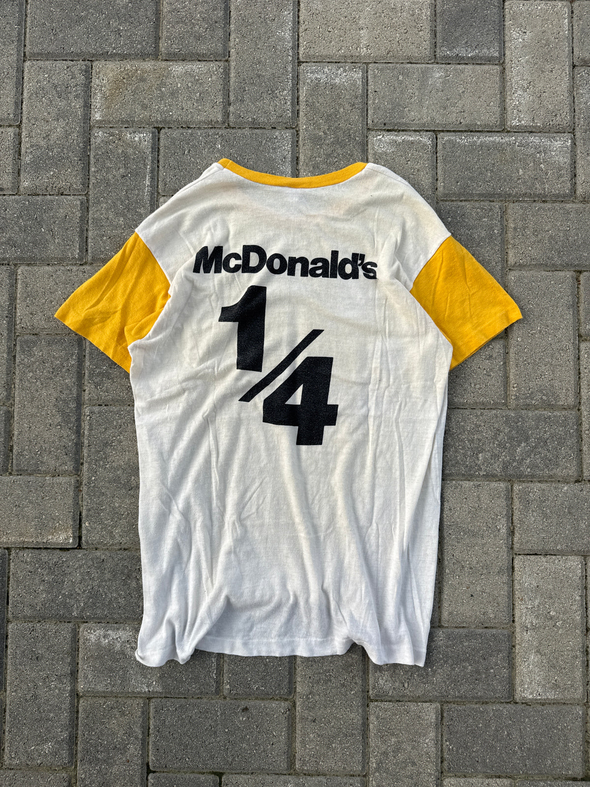 (L) Vintage McDonalds Quarter Pound Tee