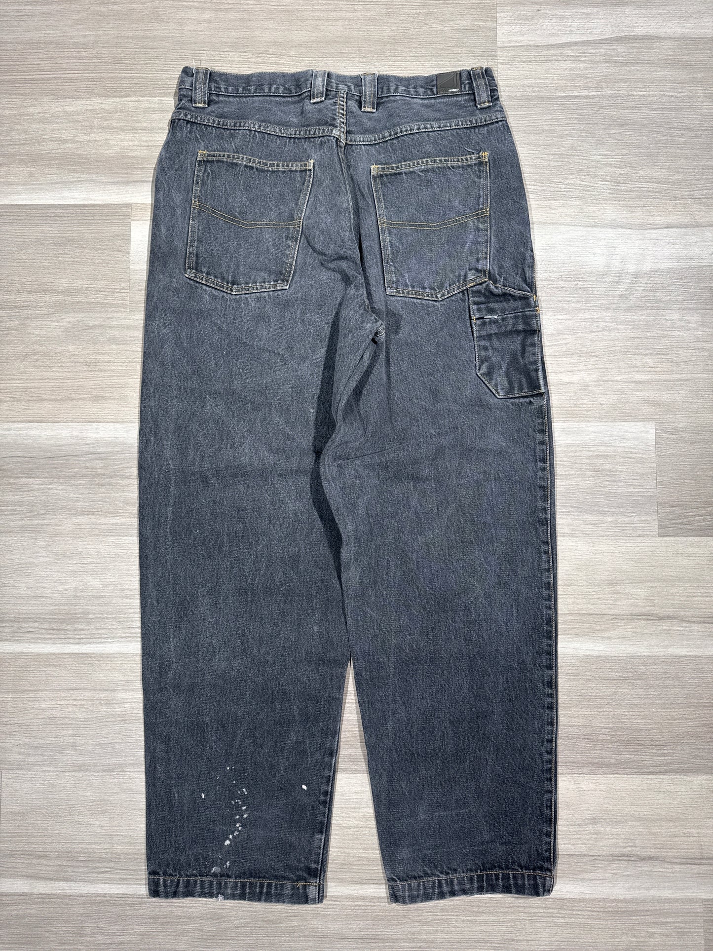 (34x32 ) MCD Y2K Baggy Carpenter Charcoal Denim