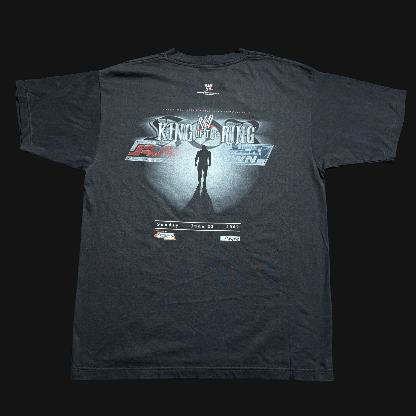 (L) 02’ Smackdown V. Raw King of the Ring Tee