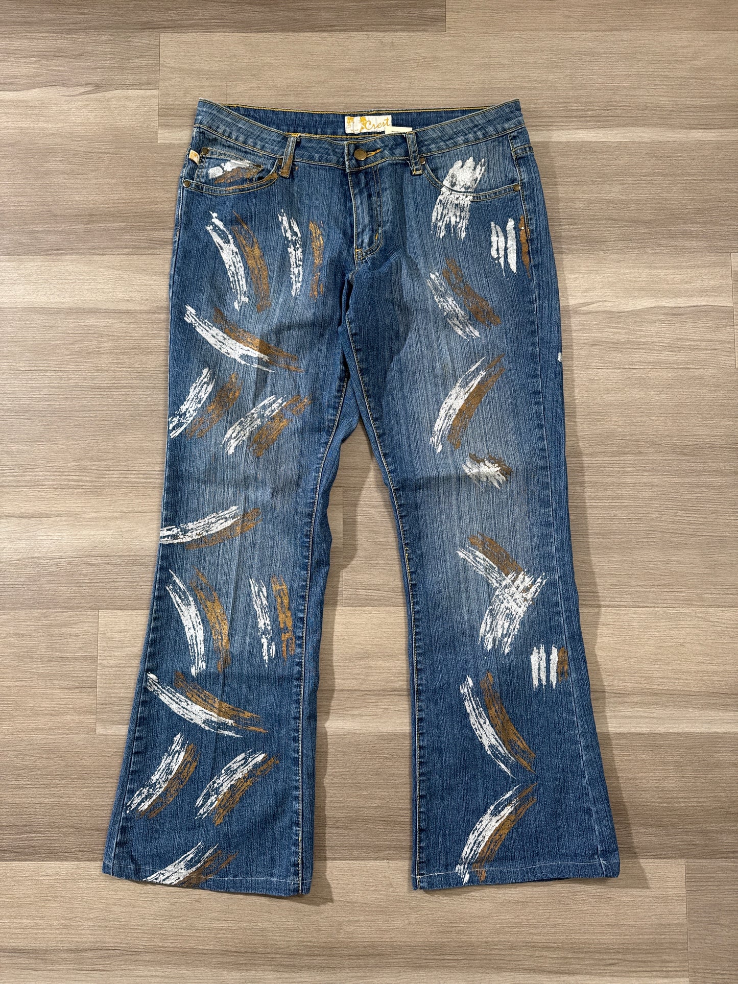 (M) Crest Jeans Painted Set