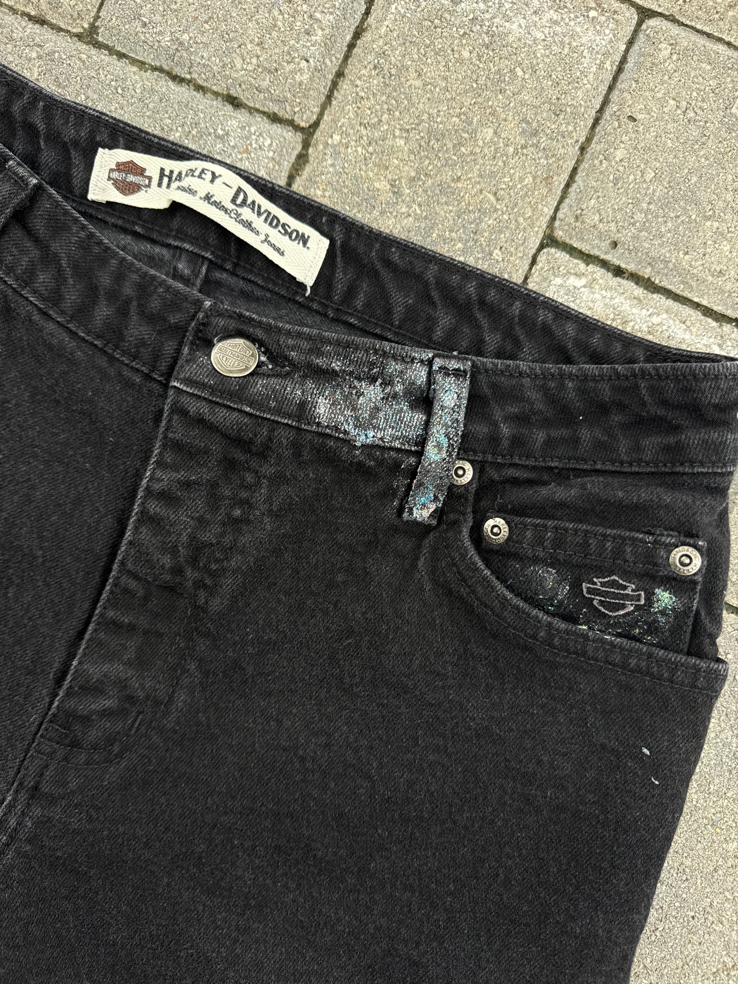 (12) Harley Davidson Cutoff Shorts
