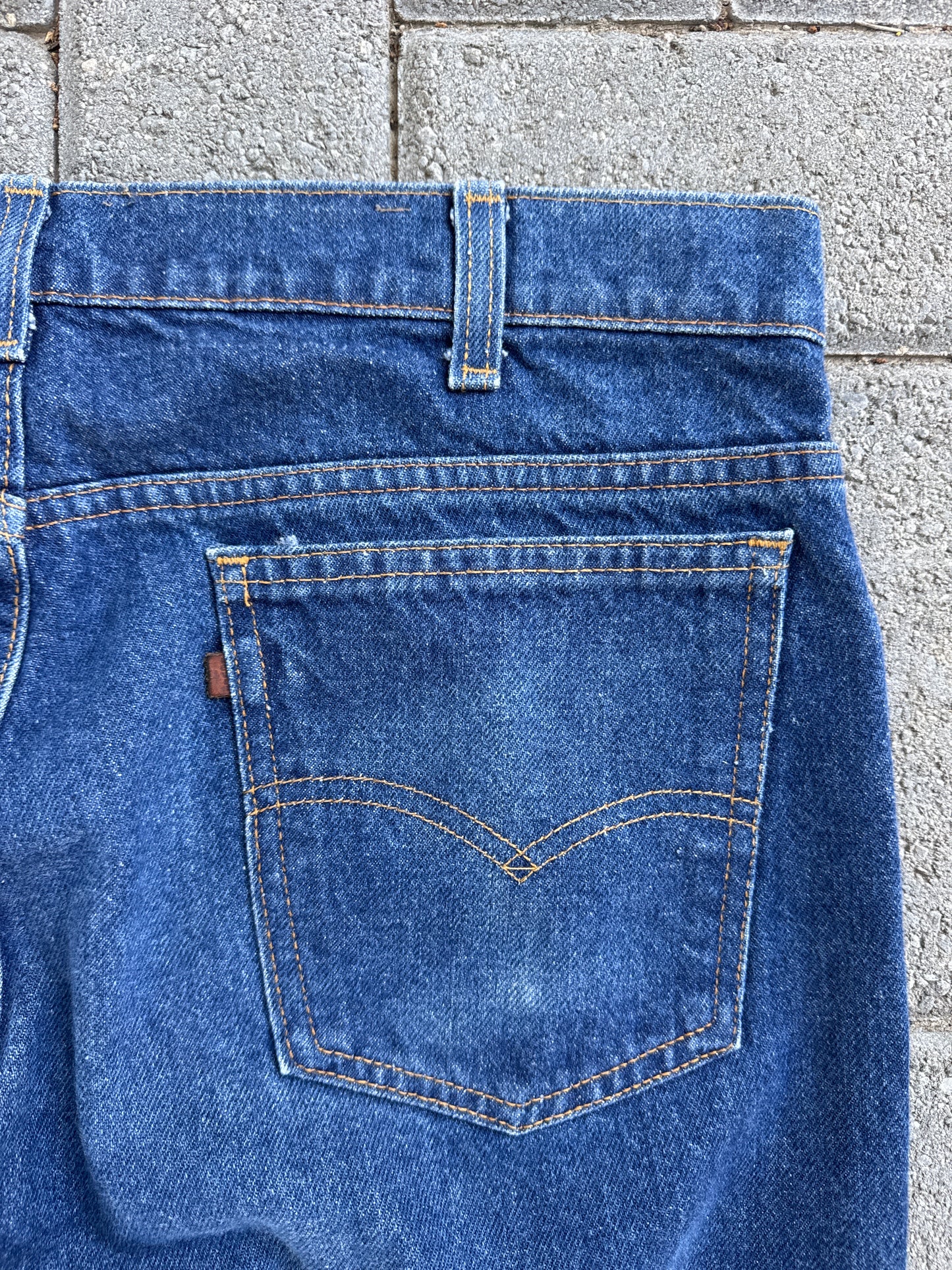 (36x30) Vintage Levi’s 540s 90s Leather Tab Denim Pants