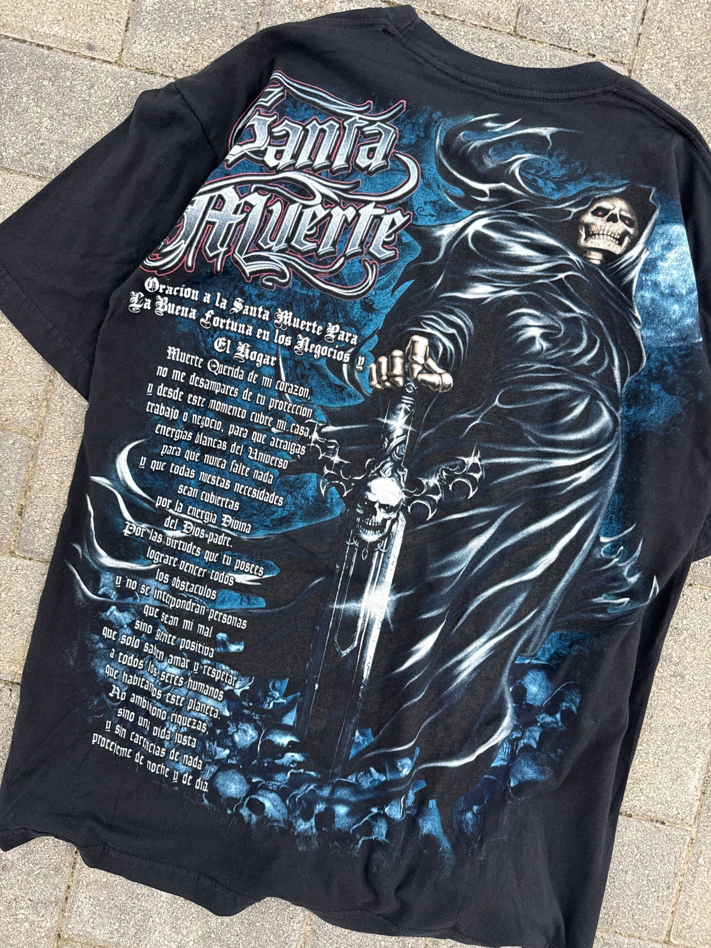(L) Santa Muerte 00s Tee