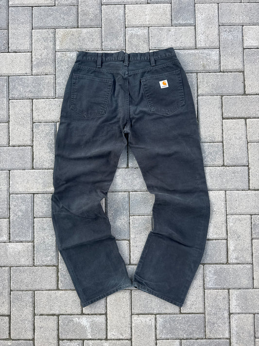 (34x32) Carhartt Black Denim Pants