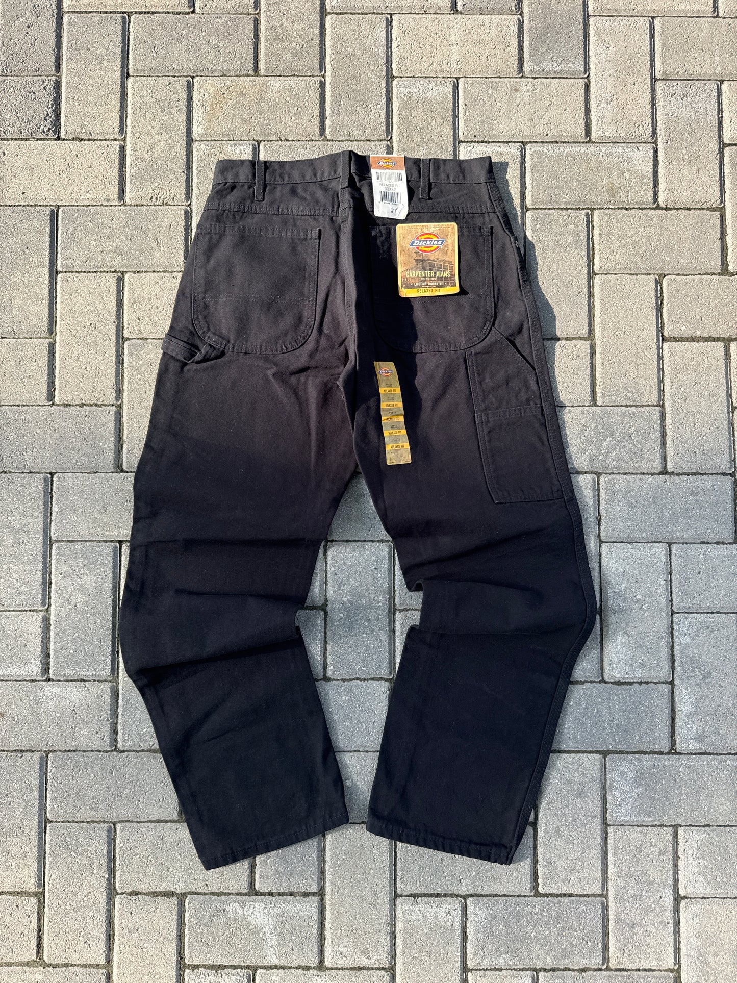 (33x32) Dickies Black Carpenter Pants