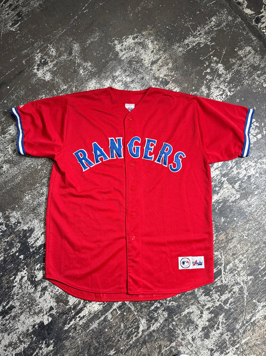 (XL) Vintage Majestic Rangers Jersey
