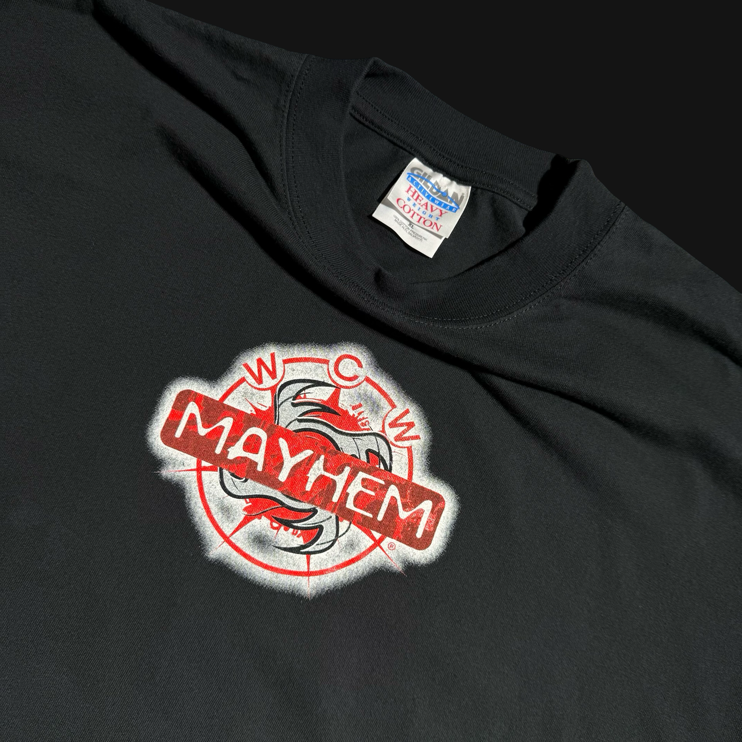 (XL) 00’ WCW MAYHEM UNLEASHED MERCH