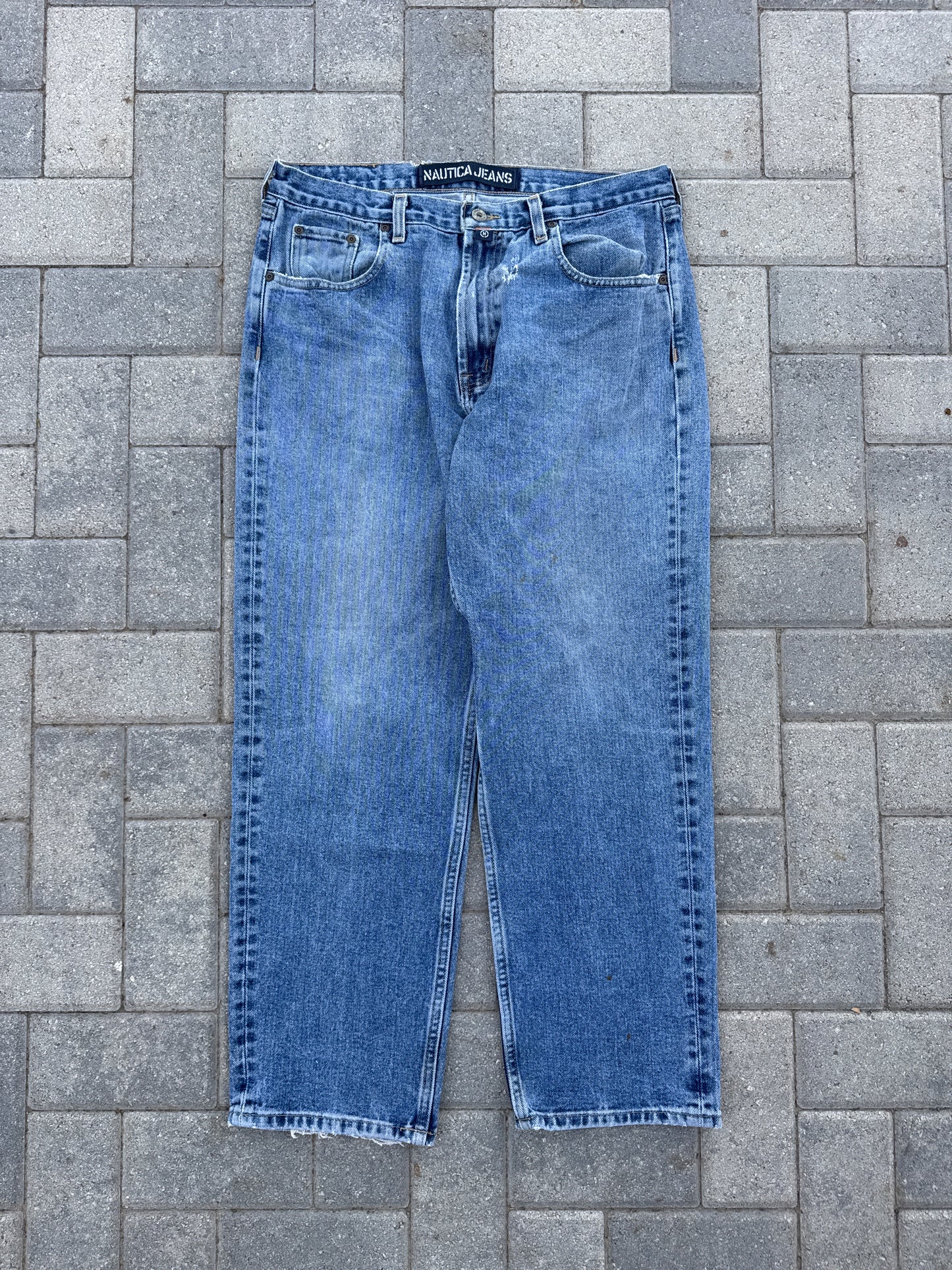 (34x30) Vintage Nautica Jeans Baggy Pants