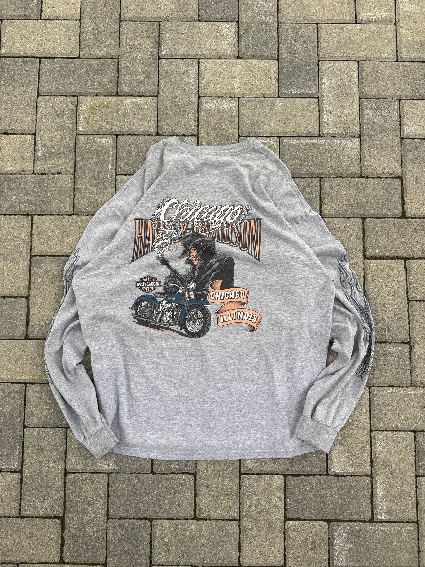 (2XL) Harley Davidson Long Sleeve
