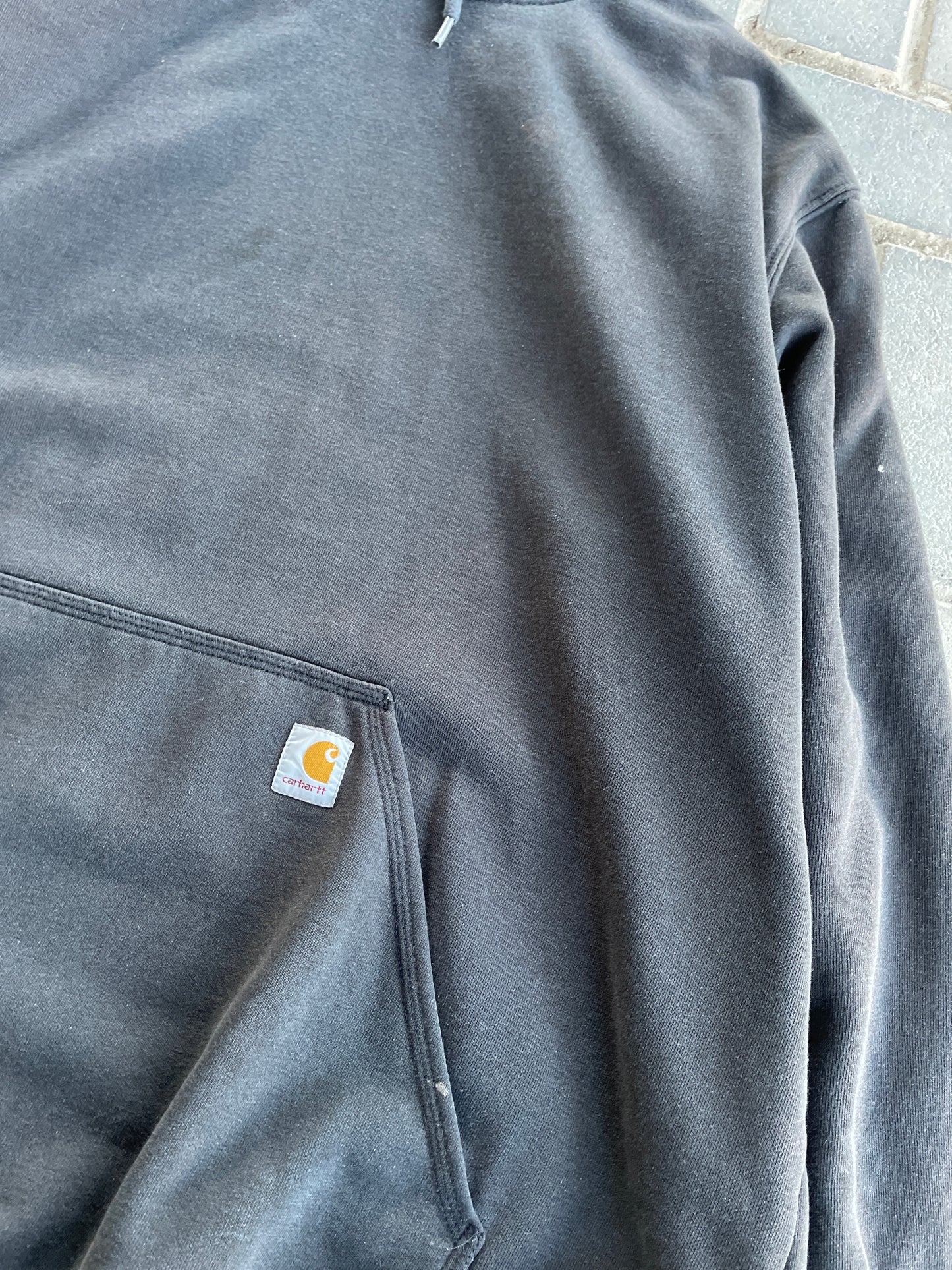 (XXLT) Faded Black Carhartt Hoodie