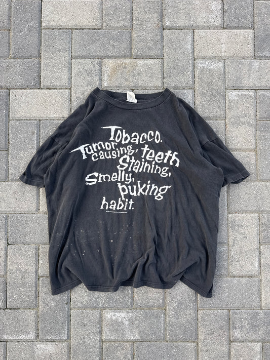 (XL) Vintage Anti-Smoking Tobacco Tee
