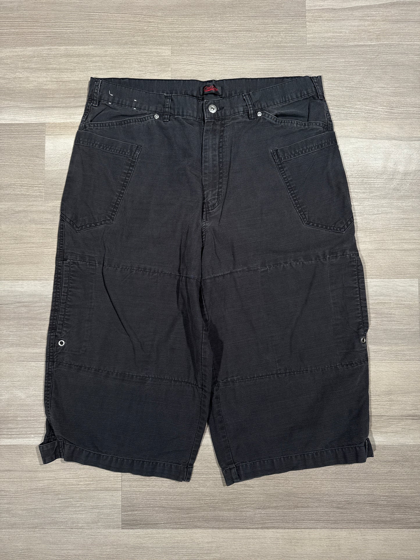 (36) Con Tigo Y2K Baggy Shorts
