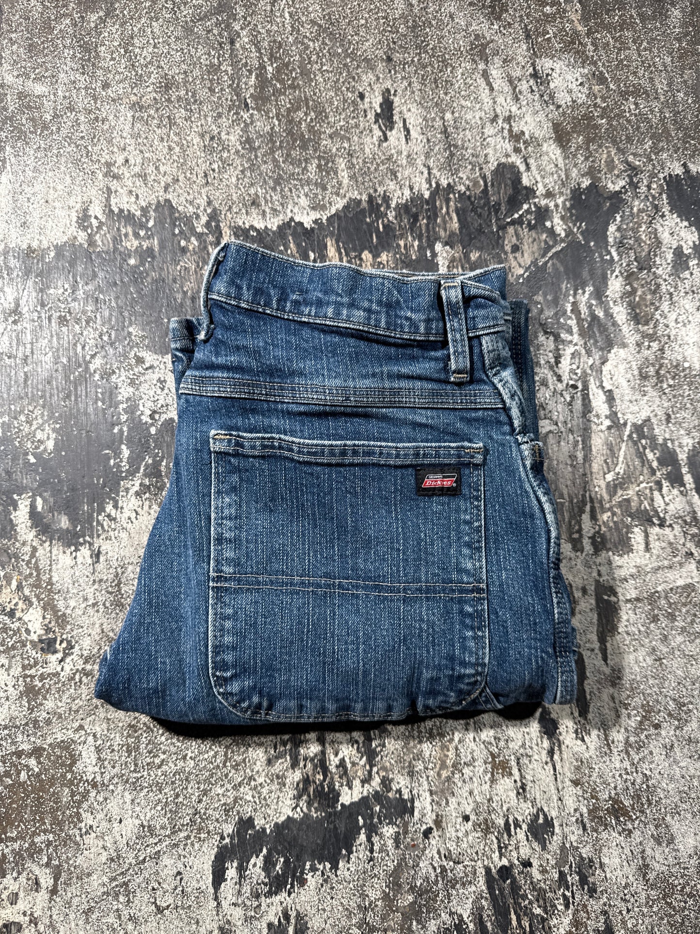 (32x30) Dickies Denim Dungaree