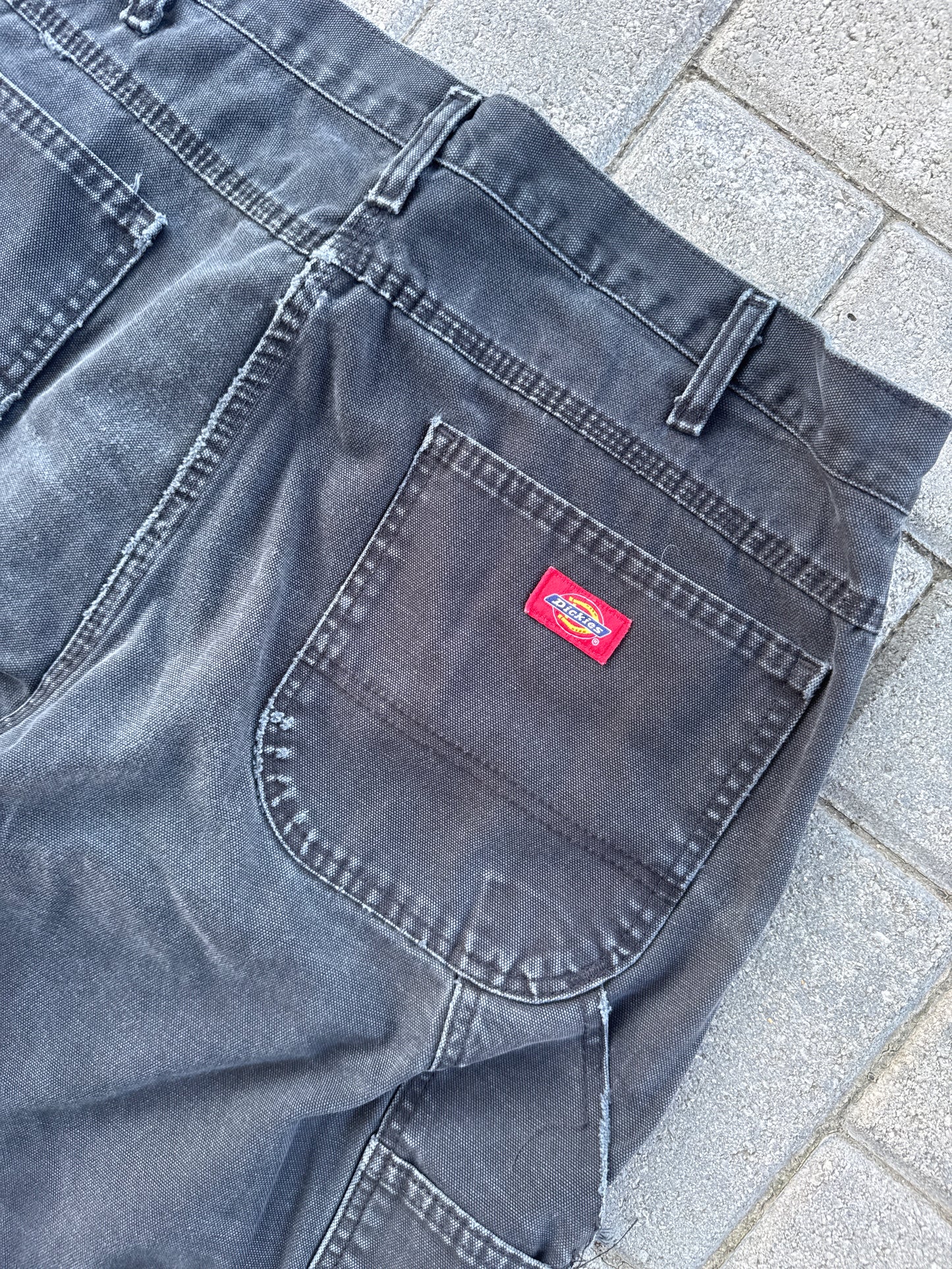 (38x32) Dickies Sun Faded Carpenter Denim Pants
