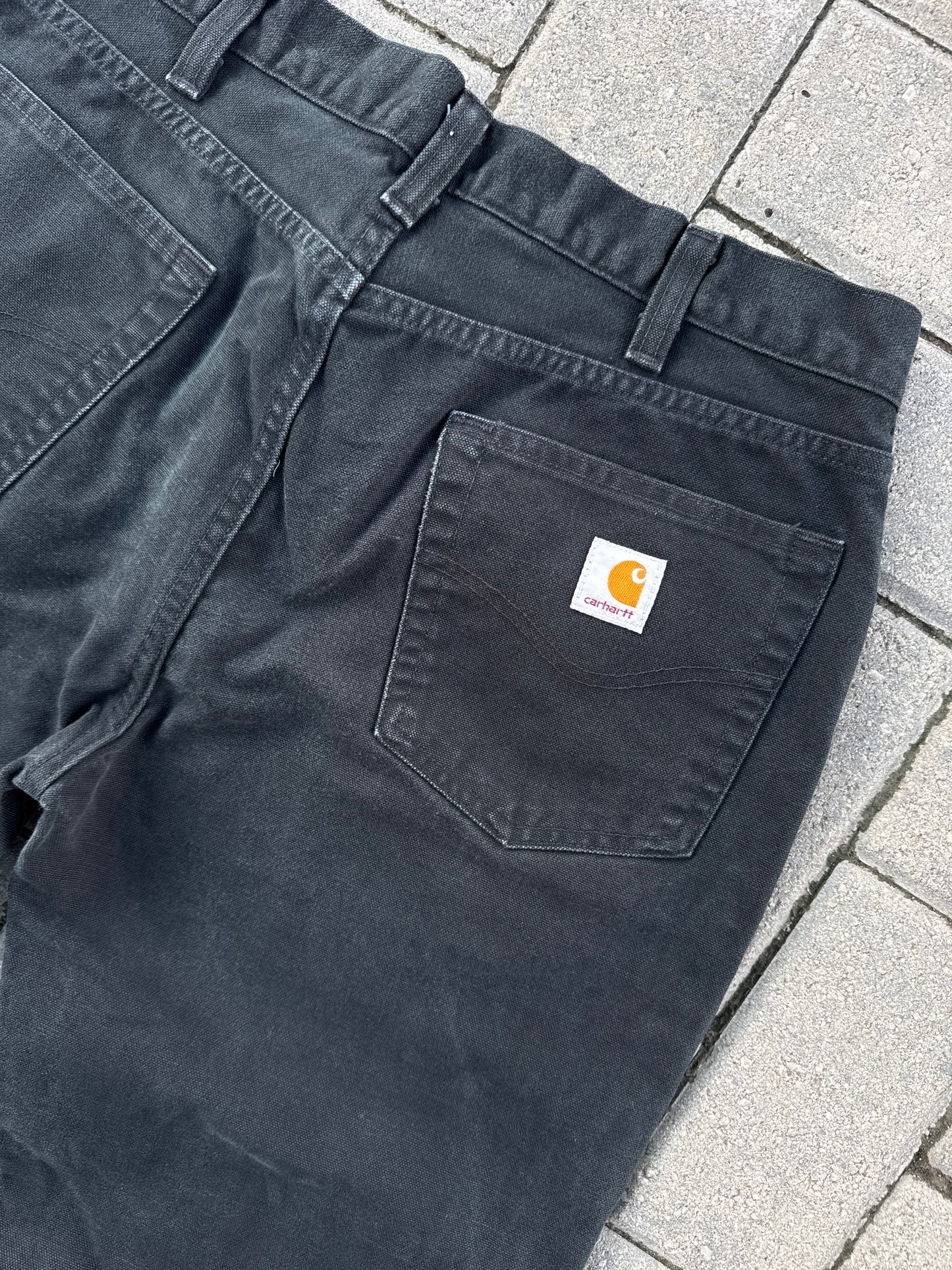 (34x32) Carhartt Black Denim Pants