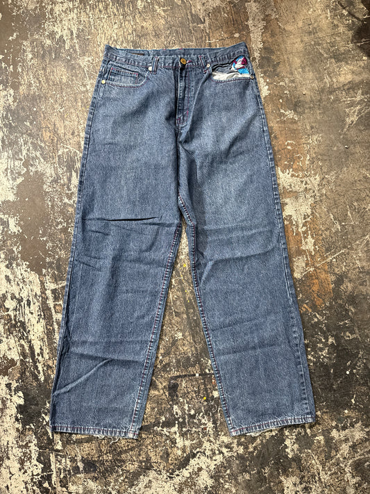 (36x34) COOGI Embroidered Denims
