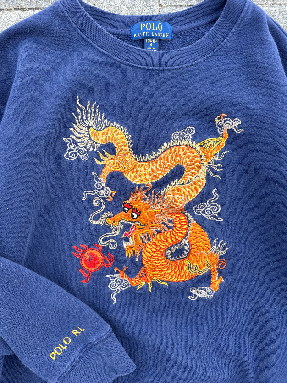 (S) Polo Ralph Lauren Lunar New Year Crewneck