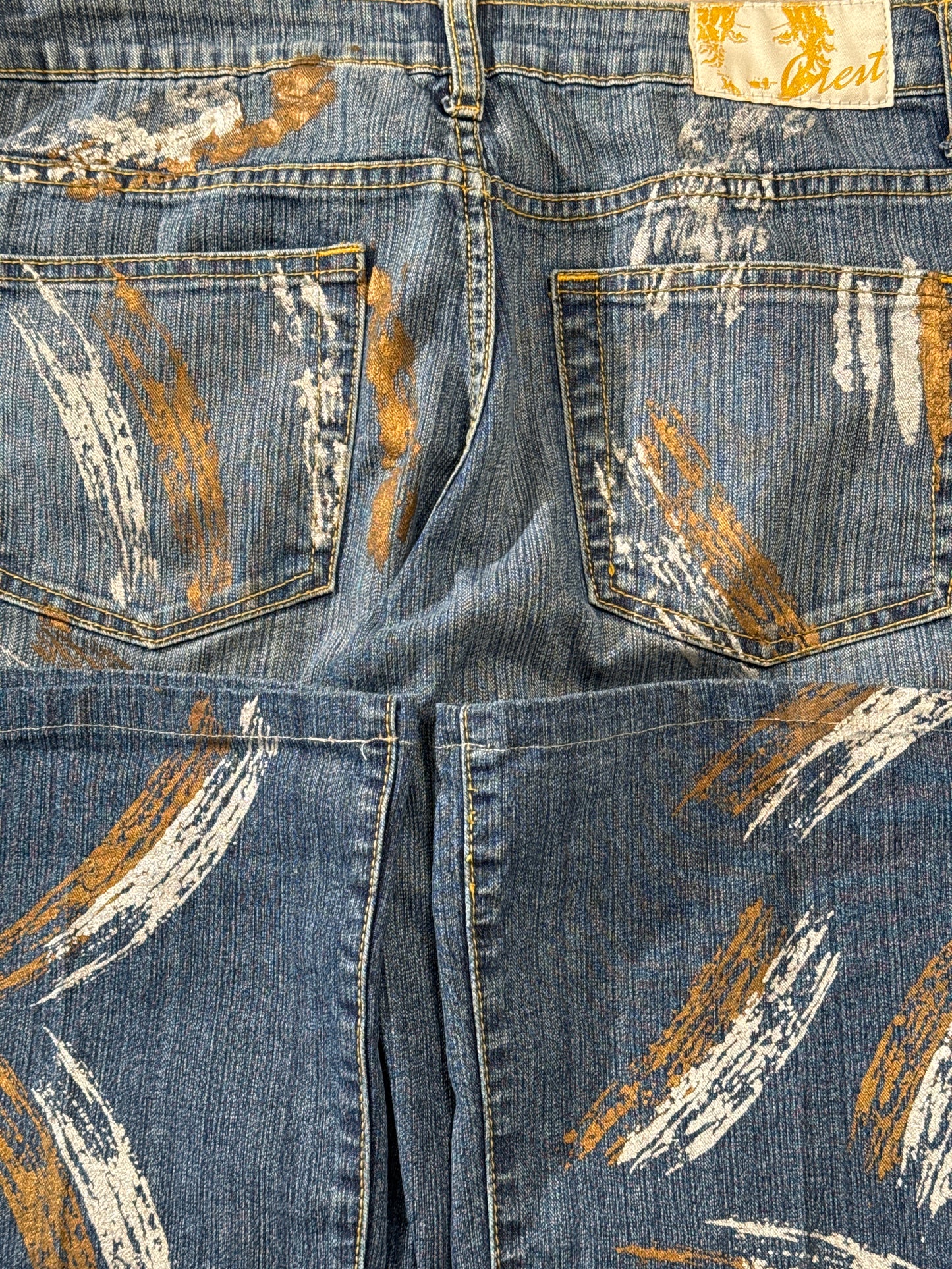 (M) Crest Jeans Painted Set