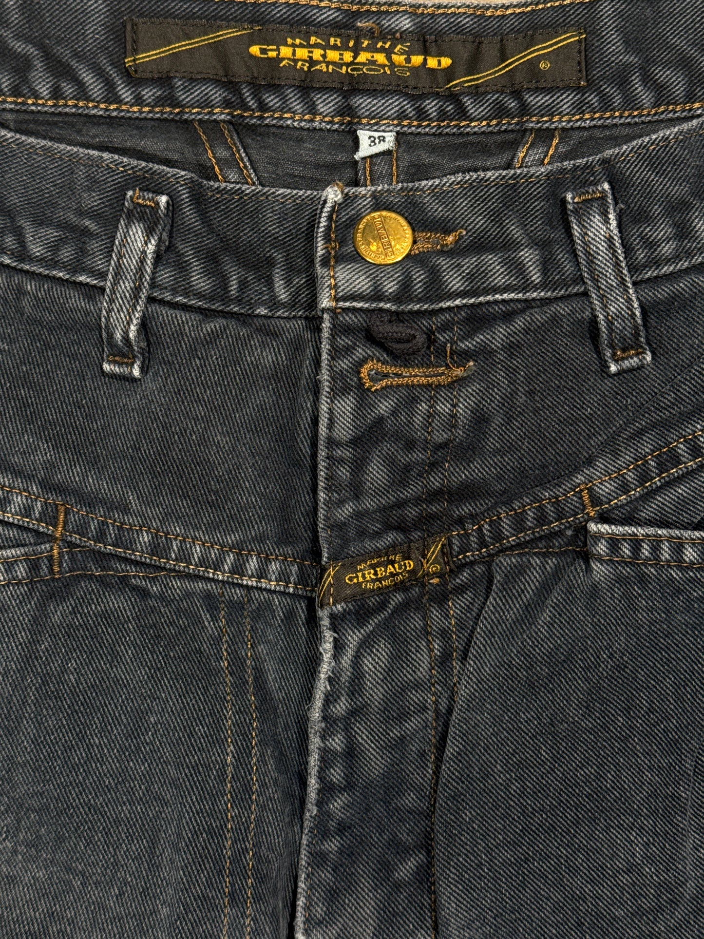 (38x32) Marithé Girbaud François Baggy Denim