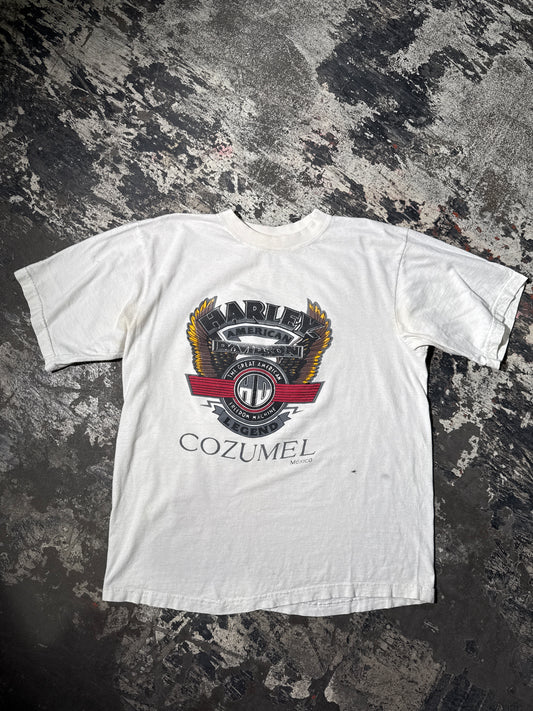 (L) Harley Davidson Cozumel MX Boot T-shirt