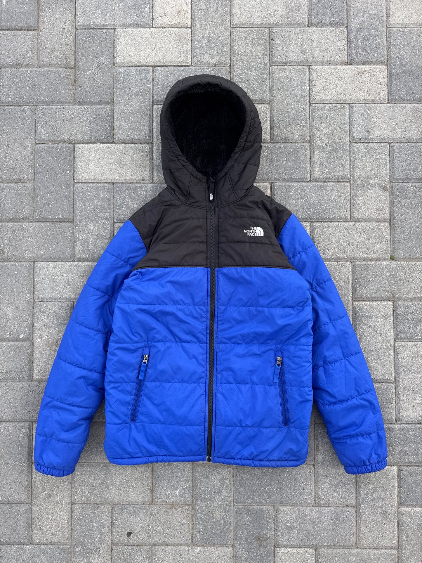(L) The North Face Puffer Reversible Jacket
