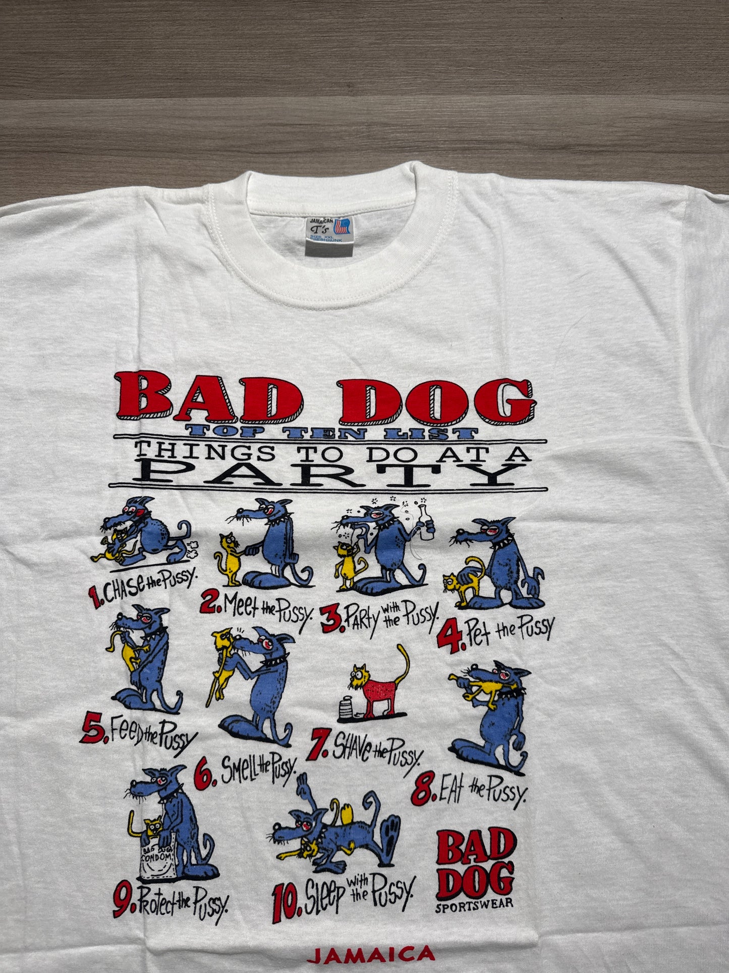 (XXL) Bad Dog Jamaica T-Shirt