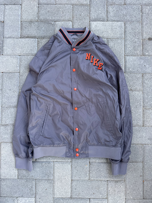 (L) Y2K Nike Button-Up Coach Jacket