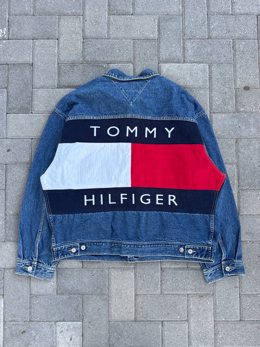 (XXL) Vintage Tommy Jeans Denim Jacket