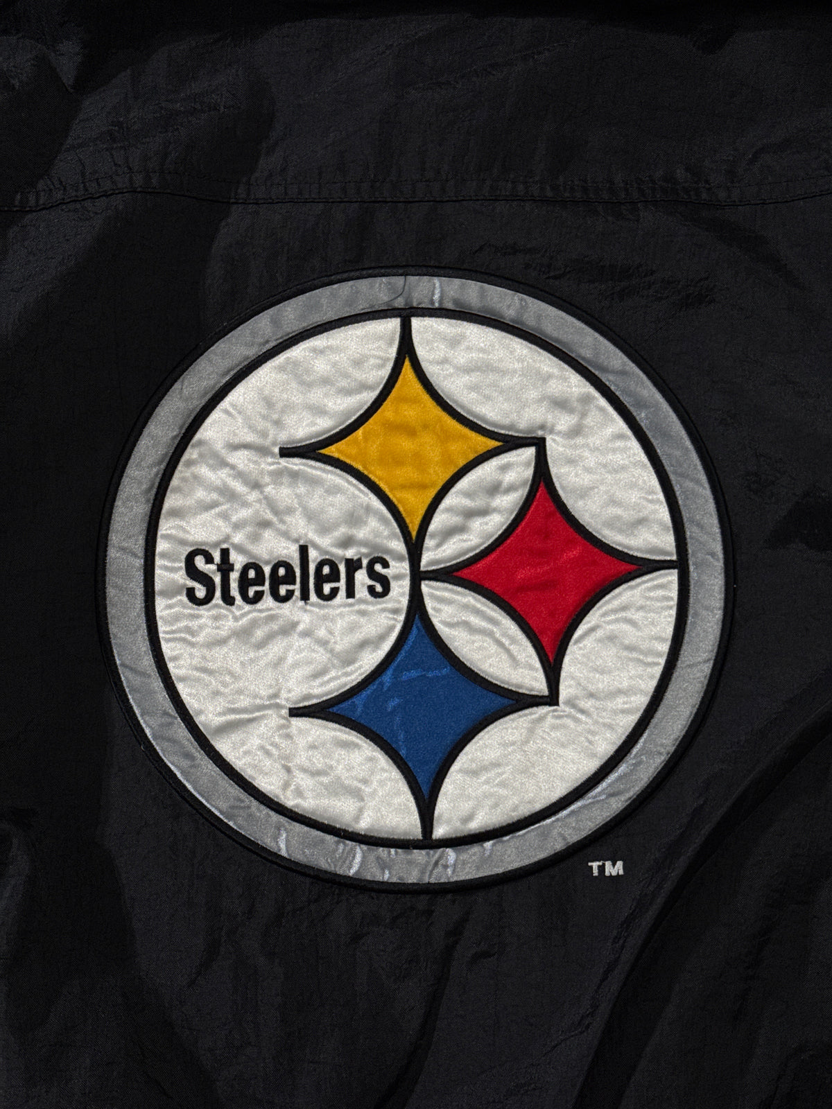 (M) Vintage Proline Starter Pittsburgh Steelers Zip-up Puffer Jacket