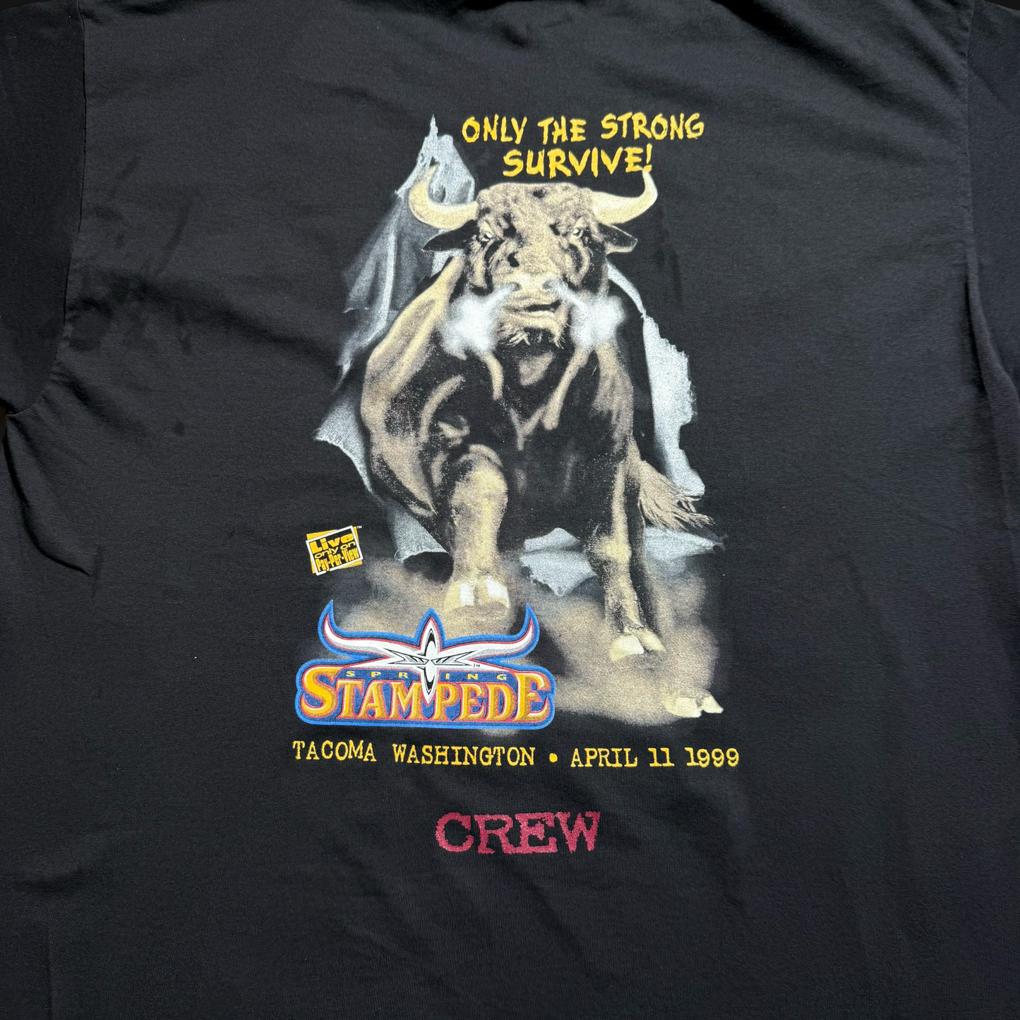 (XL) 99’ WCW Spring Stampede Crew Tee