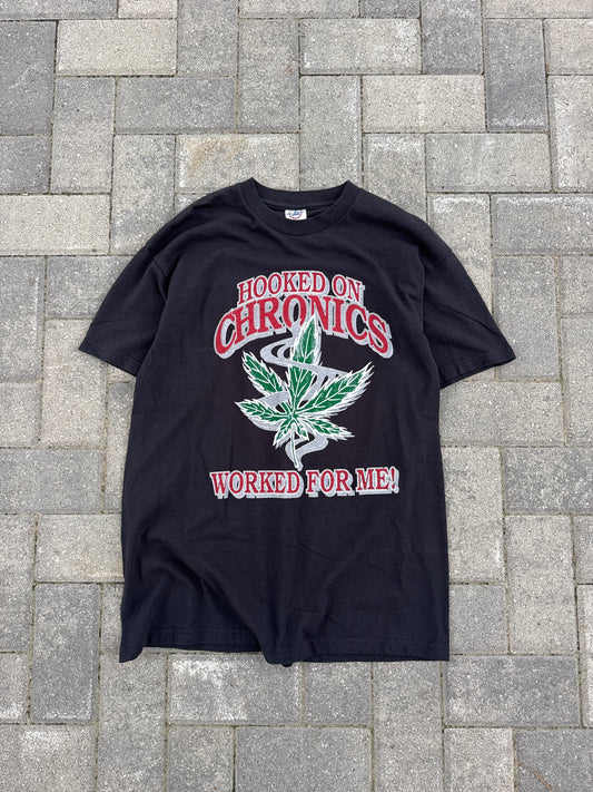 (L) Hooked on Chronics 00s Tee