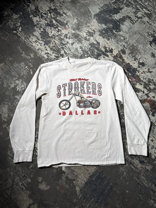 (M) Strokers Dallas Biker Long Sleeve T-shirt