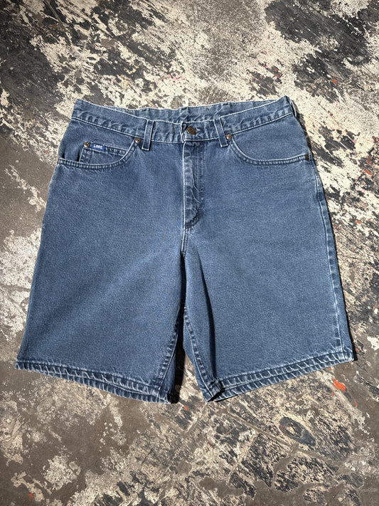 (34) Vintage Lee Indigo Jorts