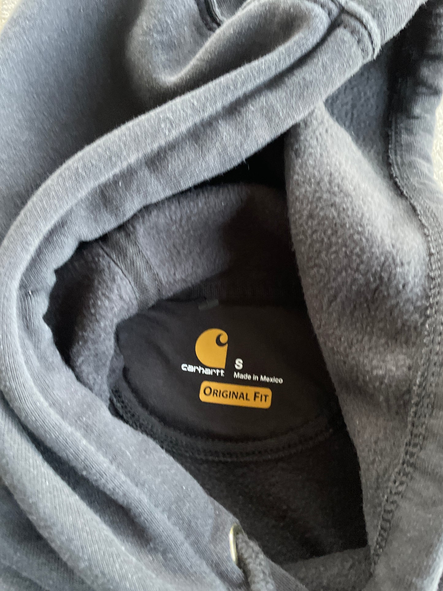 (S) Black Company Carhartt Hoodie